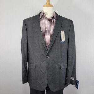 Kenneth Cole Reaction Men's Sport Coat‎ Blazer Two Button Techni-Cole 46R NEW